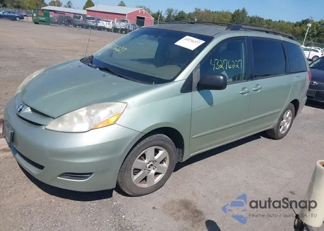 2008 Toyota Sienna Le from USA, damaged, VIN 5TDZK23C78S135715